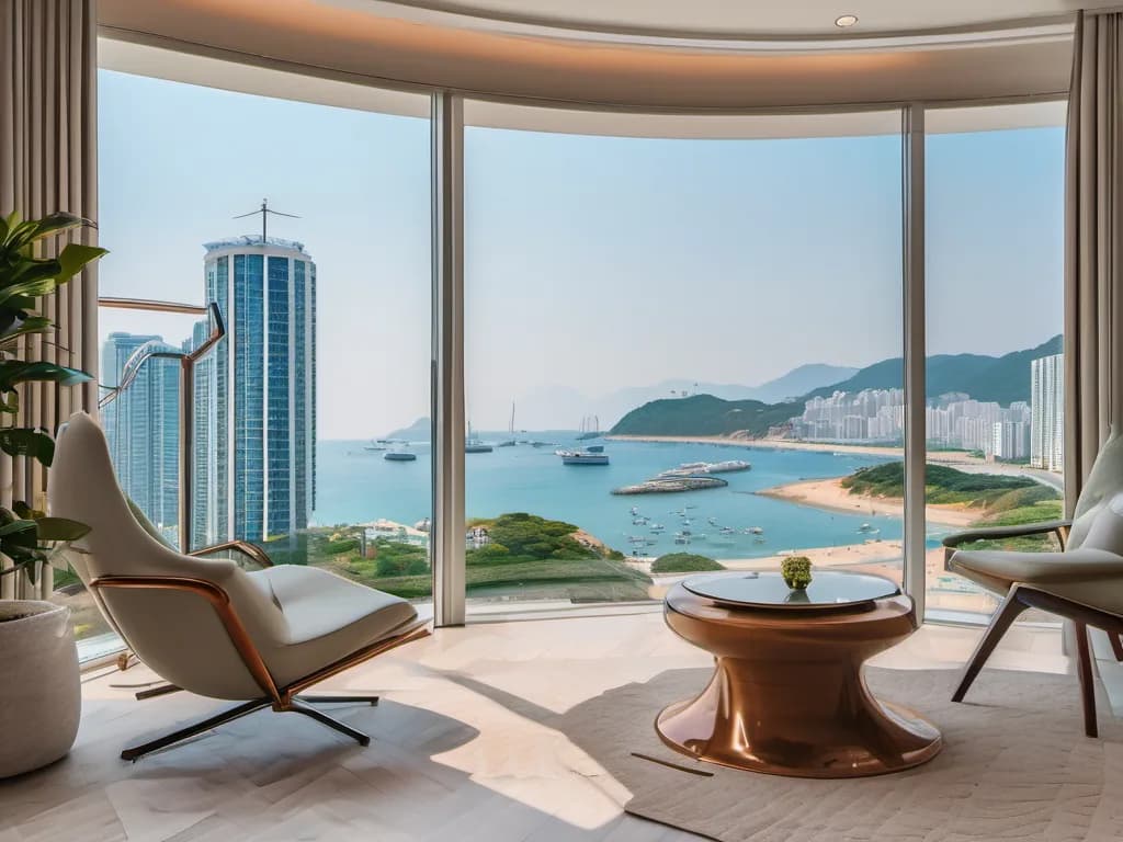 창 너머로 이어지는 바다